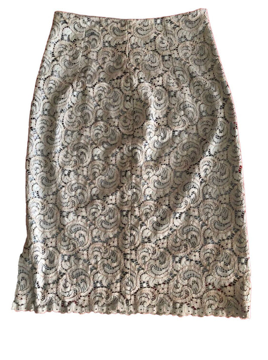 Real French Lace Guipure Skirt Limited Edition From France