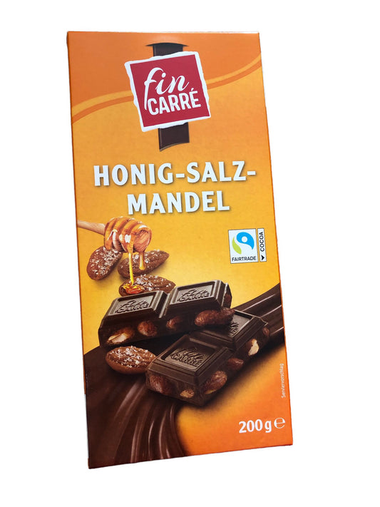Honig Salz Mandel Tuzlu Kavrulmuş Bademli Çikolata Almanya’dan Yeni!