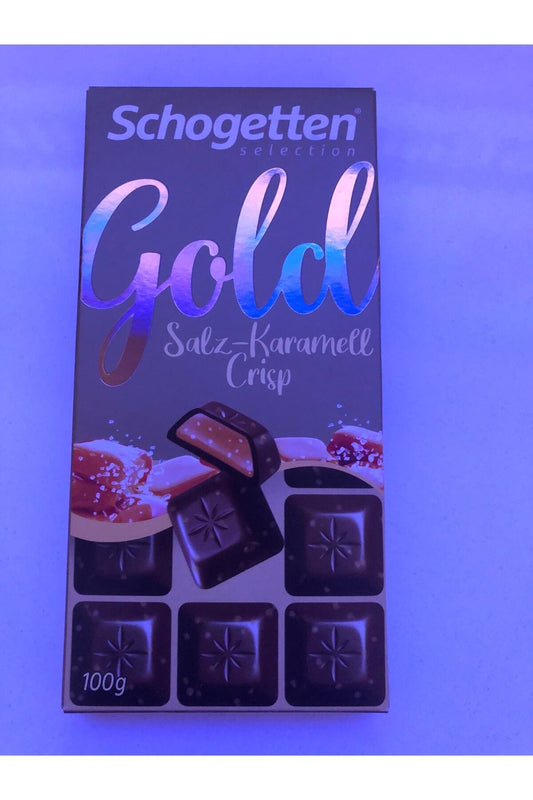 Almanya’dan Tuzlu Karamel Gold Salz Crisp Çikolata Nuel 2023 100 gr